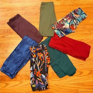 LuLaRoe Tween Leggings Set - Multicolor Collection
